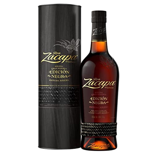 Zacapa Edicion Negra Rum - 700 Ml