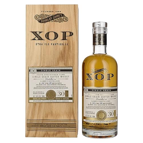 Douglas Laing Xop Cambus 30 Years Old Single Cask Grain 1991 59,5% Vol. 0,7L In Holzkiste