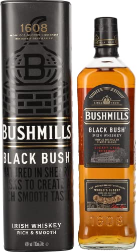 Bushmills Black Bush Irish Whiskey 40% - 700Ml In Giftbox