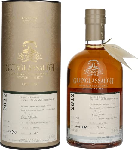 Glenglassaugh 9 Years Old Rare Cask Release 2012 Px Puncheon Batch 4 58,3% Vol. 0,7L In Giftbox