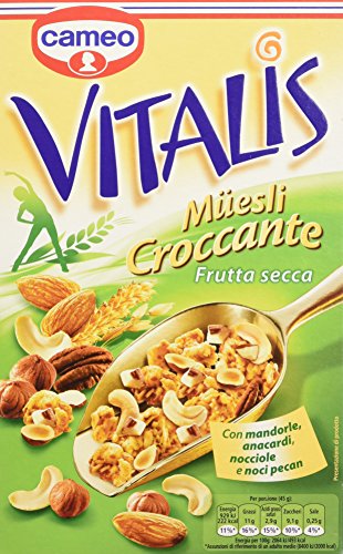 Cameo Vitalis Muesli Croccante Con Frutta Secca, 300G
