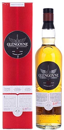 Glengoyne 12 Ans Old Single Malt Scotch Whisky, Whisky Ecossais, 70 Cl