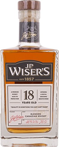 J.P. Wiser'S 18 Years Old Blended Canadian Whisky 40% Vol. 0,7L