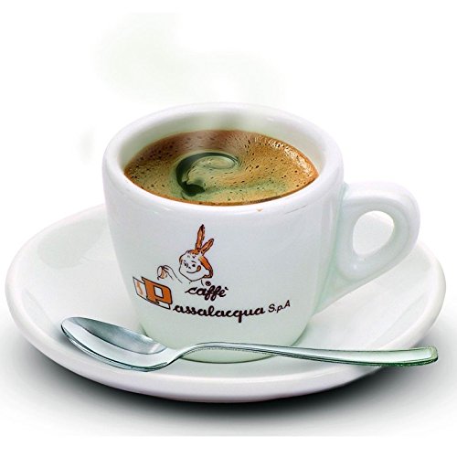 Set Tazzina + Piattino Per Caffè Passalacqua (6 Pezzi)
