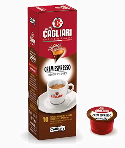 50 Capsule Crem Espresso Caffè Cagliari - Caffitaly System