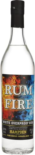 Hampden Estate Rum Fire White Overproof Rum 63% Vol. 0,7L