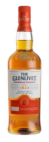 The Glenlivet Caribbean Reserve Single Malt Scotch Whisky 40% Vol 0.7 L In Confezione Regalo