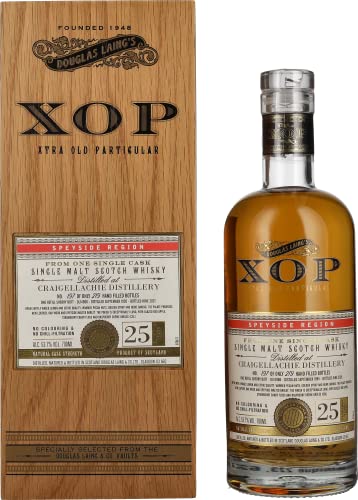 Douglas Laing Xop Craigellachie 25 Years Old Sherry Finished 1995 53,7% Vol. 0,7L In Holzkiste