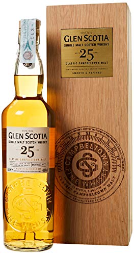 Glen Scotia 25 Years Old Single Malt Scotch Whisky 48,8% Vol. 0,7L In Giftbox