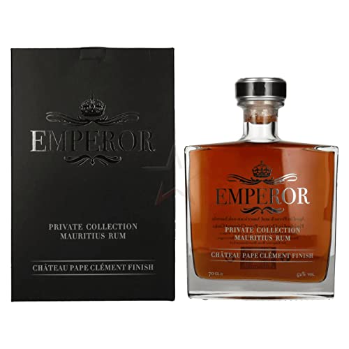 Emperor Mauritian Rum Private Collection Château Pape Clément Finish 42% Vol. 0,7L In Giftbox