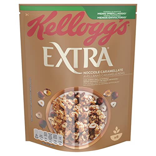 Kellogg'S 58230000 Cereali Extra Nocciole Caramellate, 375 G