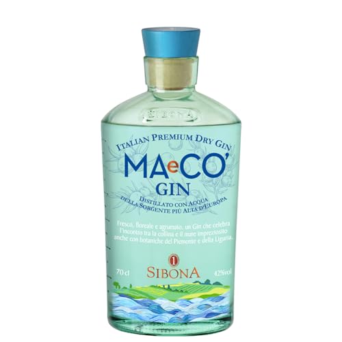 Gin Maeco Sibona Cl70 Italian Premium Dry Gin