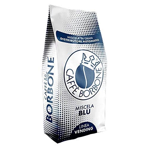 1 Kg Caffe In Grani, Tostatura Media, Borbone Qualita' Blu