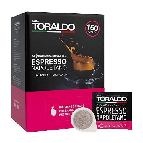 Caffè Toraldo Miscela Classica Cialde Ese 44 Mm (150 Unità)