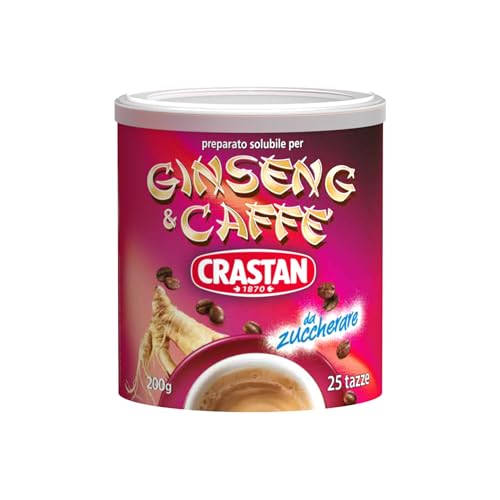 Crastan Ginseng E Caffe Preparato Solubile Per Bevanda, 200G