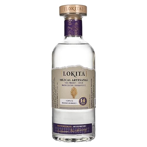 Lokita 14 Años 100% Maguey Mezcal Artesanal 47% Vol. 0,7L