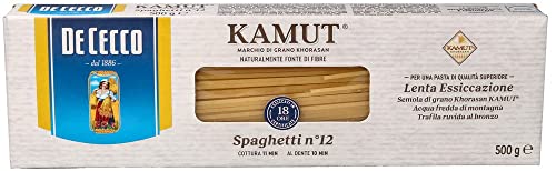 De Cecco Pasta Di Kamut Spaghetti N.12, 500G