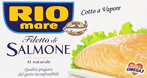 Rio Mare - Filetto Di Salmone, Al Naturale, Cotto A Vapore - 150 G