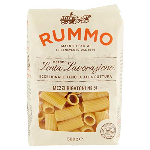 Rummo Mezzi Rigatoni N° 51, 500G