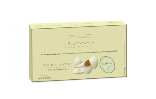 Confetti Maxtris Enzo Miccio Nuance Green Verde, Gusto Ricotta E Pera