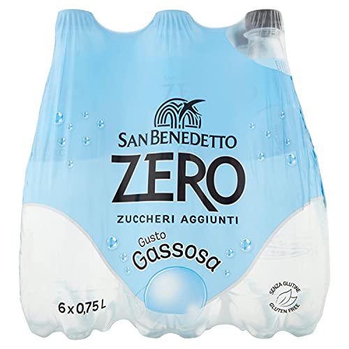 San Benedetto Gassosa Zero Zuccheri Aggiunti, 6 X 75Cl