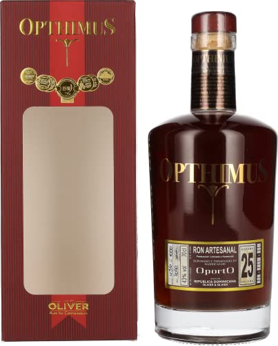 Opthimus 25 Años Solera Metodo Solera Oporto Ron Artesanal 43% Vol. 0,7L In Giftbox