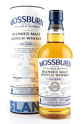 Mossburn Island Blended Malt Scotch Whisky 46% Vol. 0,7L In Giftbox