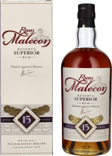Rum Malecon Anejo 15 Anos Reserva Superior Rum - 700 Ml