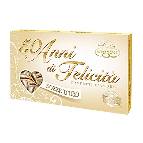 Rocard- Confetti Crispo 50 Anni Di Felicita' Nozze D'Oro 500Gr