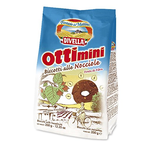 Divella Ottimini Nocciole E Cacao 400 Gr Con Nocciole 100% Italiane