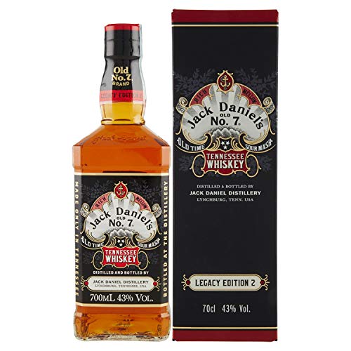 Jack Daniel'S Sour Mash Tennessee Whiskey Legacy Edition No. 2 - Black Design 43% Vol. 0,7L In Giftbox