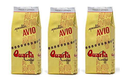 Quarta Caffe Miscela Avio Oro In Grani - 3 X 500 G