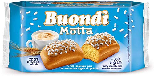 36X Motta Buondì Buondi Spagna Italiana Pasticceria Con Rivestimento Zucchero 1548G Dessert!