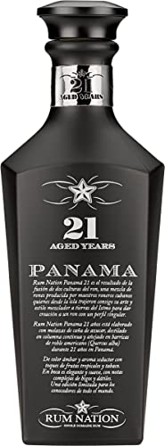 Rum Nation Panama 21 Years Old Black Edition 43% Vol. 0,7L In Giftbox