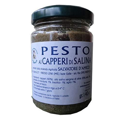 Pesto Di Capperi Bio All' Olio D'Oliva Gr. 140
