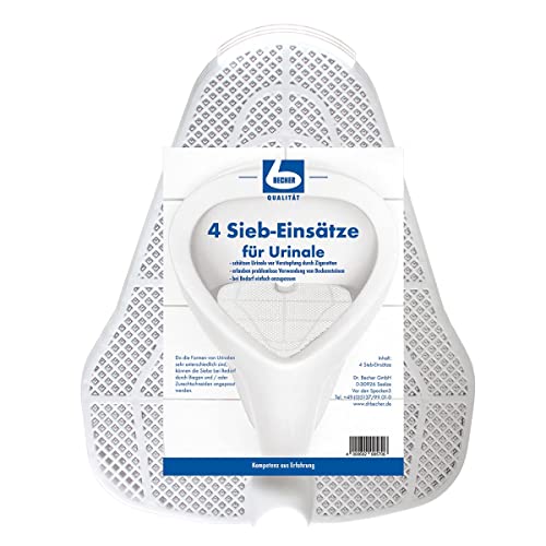 Bech. Siebeins.Urinal 4 Pcs