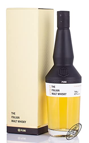 Puni Gold The Italian Malt Whisky 43% Vol. 0,7L In Giftbox