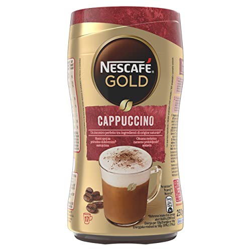 Nescafé Gold Cappuccino Solubile, Barattolo 250G