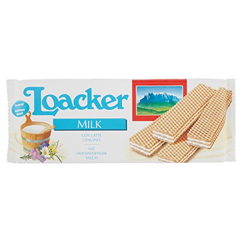 Loacker Wafers Con Crema Al Latte, 175G