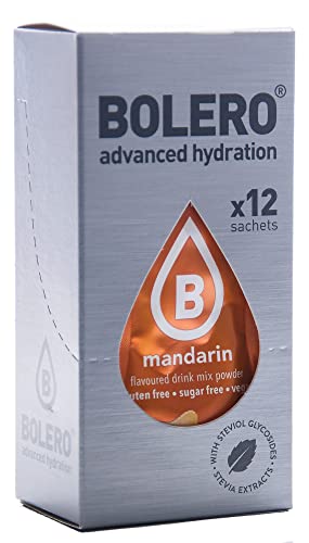 Bolero Drink 12 Stick Da 3 Gr Preparato Istantaneo Per Bevande Zero Carbo Mandarino