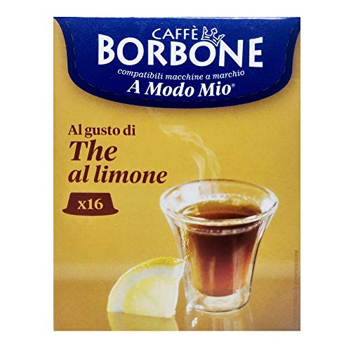 16 Capsule Caffè Borbone The Al Limone Compatibili A Modo Mio ®