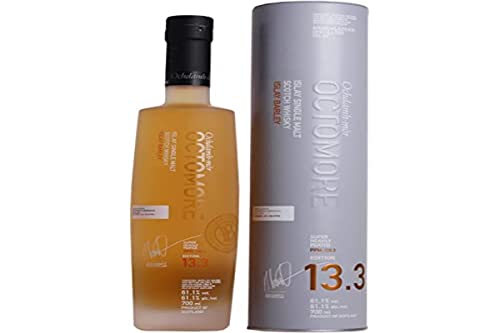 Octomore Edition: 13.3 Super Heavily Peated Islay Barley 2022 61,1% Vol. 0,7L In Tinbox
