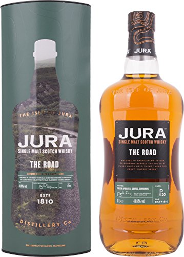 Jura The Road Single Malt Scotch Whisky 43,6% Vol. 1L In Giftbox