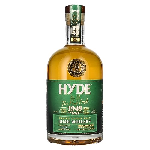 Hyde No.11 The Peat Cask 1949 Peated Single Malt Irish Whiskey Commemorative Edition 43% Vol. 0,7L
