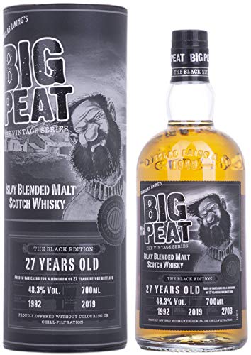 Douglas Laing Big Peat 27 Years Old The Black Edition 2019 48,3% Vol. 0,7L In Giftbox