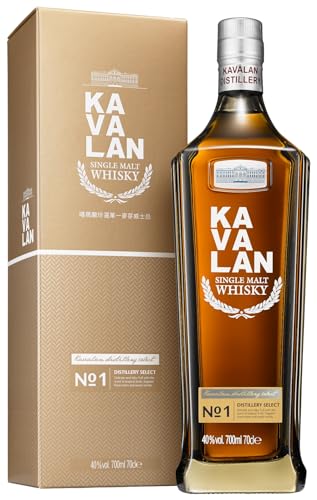 Kavalan Distillery Select Single Malt Whisky 40% Vol. 0,7L In Giftbox