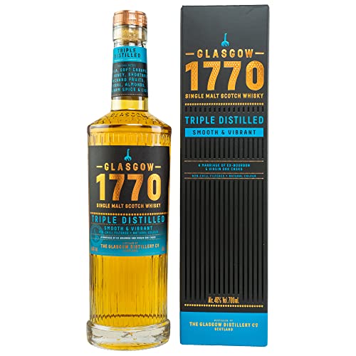 1770 Glassgow Triple Distilled Smooth & Vibrant 46% Vol. 0,7L In Giftbox