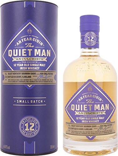 The Quiet Man An Culchiste 12 Year Old Single Malt Irish Whiskey 46% Vol. 0,7L In Giftbox