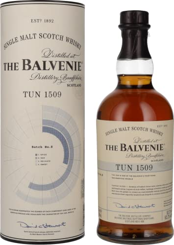 The Balvenie Tun 1509 Single Malt Scotch Whisky Batch No. 8 52,2% Vol. 0,7L In Giftbox