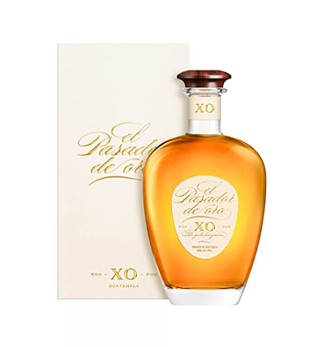 El Pasador De Oro - Rhum Xo - Rum Invecchiato - Medaglia D'Oro 2023 The Rum & Cachaça Masters - 40% Di Alcool - Origine: Guatemala - Bottiglia Da 70 C